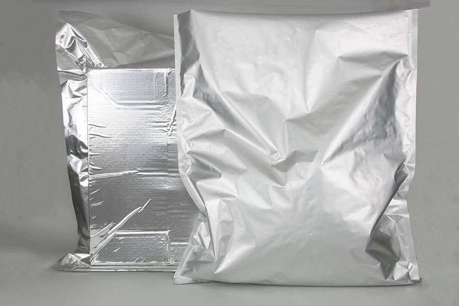 high barrier bag with and without vacuum seal